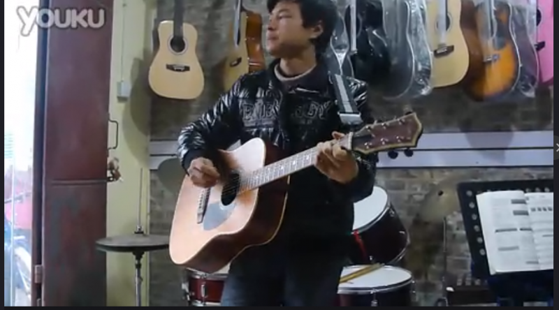 吉他弹唱：老男孩