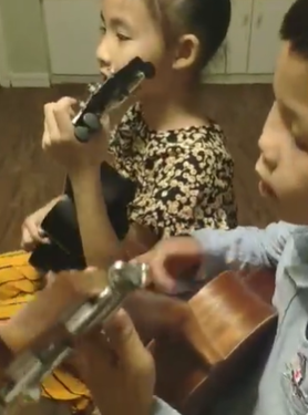 尤克里里弹唱《小毛驴》